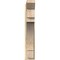 Ekena Millwork Merced Slat Rough Sawn Outlooker, Douglas Fir, 8"W x 34"D x 46"H OUT08X34X46MRC06RDF - alternate 4